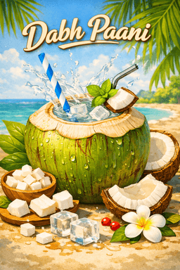 Dabh paani(Coconout water)